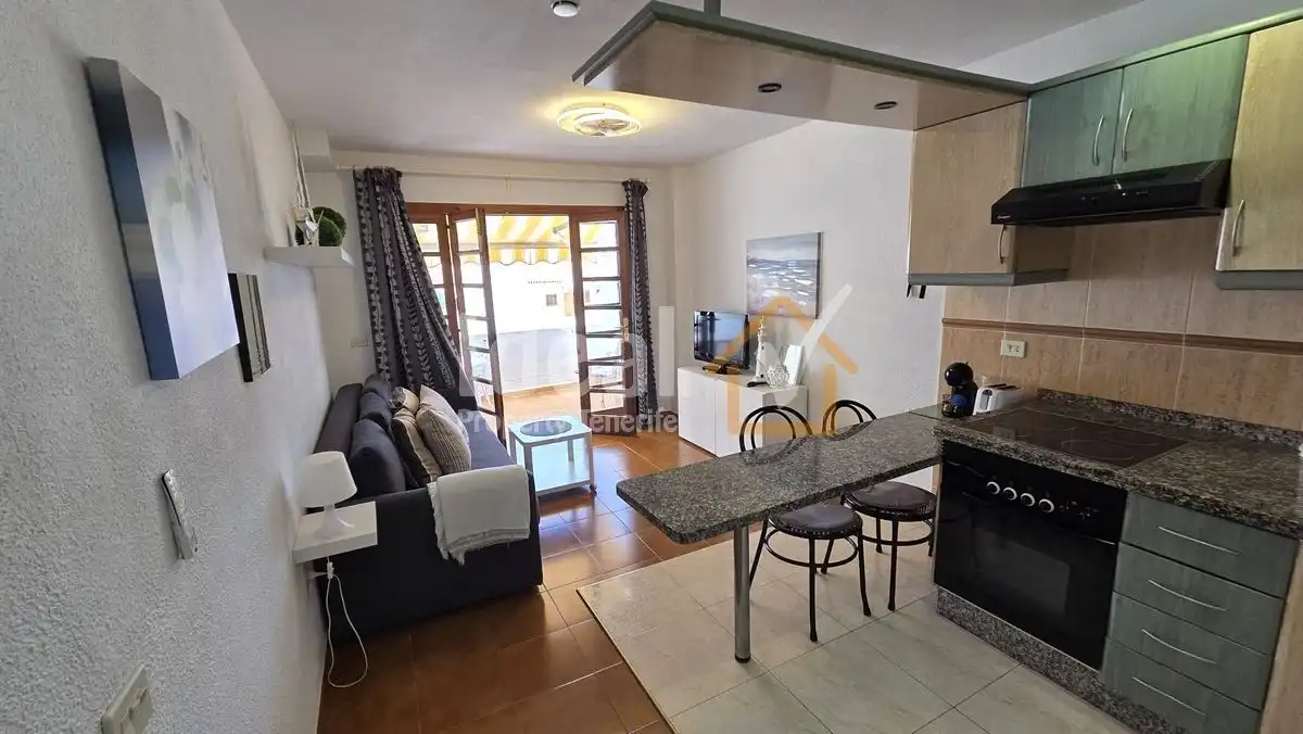 Sala d'estar de Apartament en venda en Adeje amb Terrassa i Moblat
