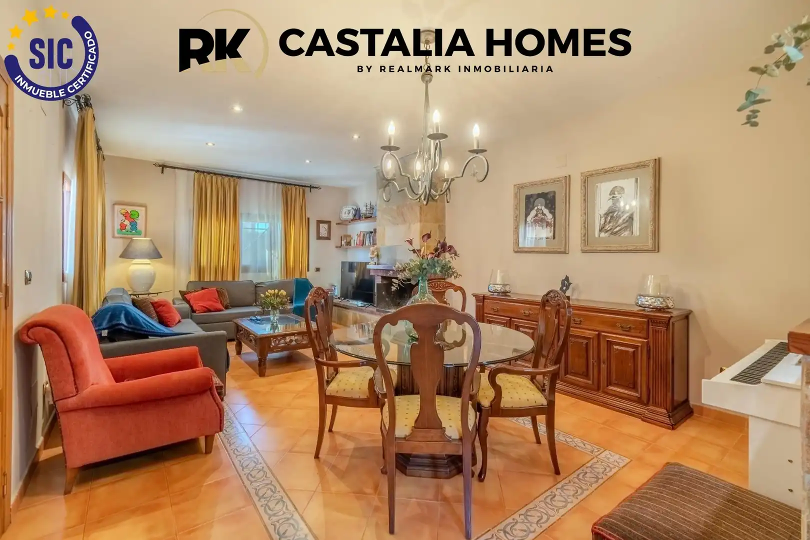 Vista exterior de Casa o xalet en venda en Borriol amb Calefacció, Jardí privat i Piscina