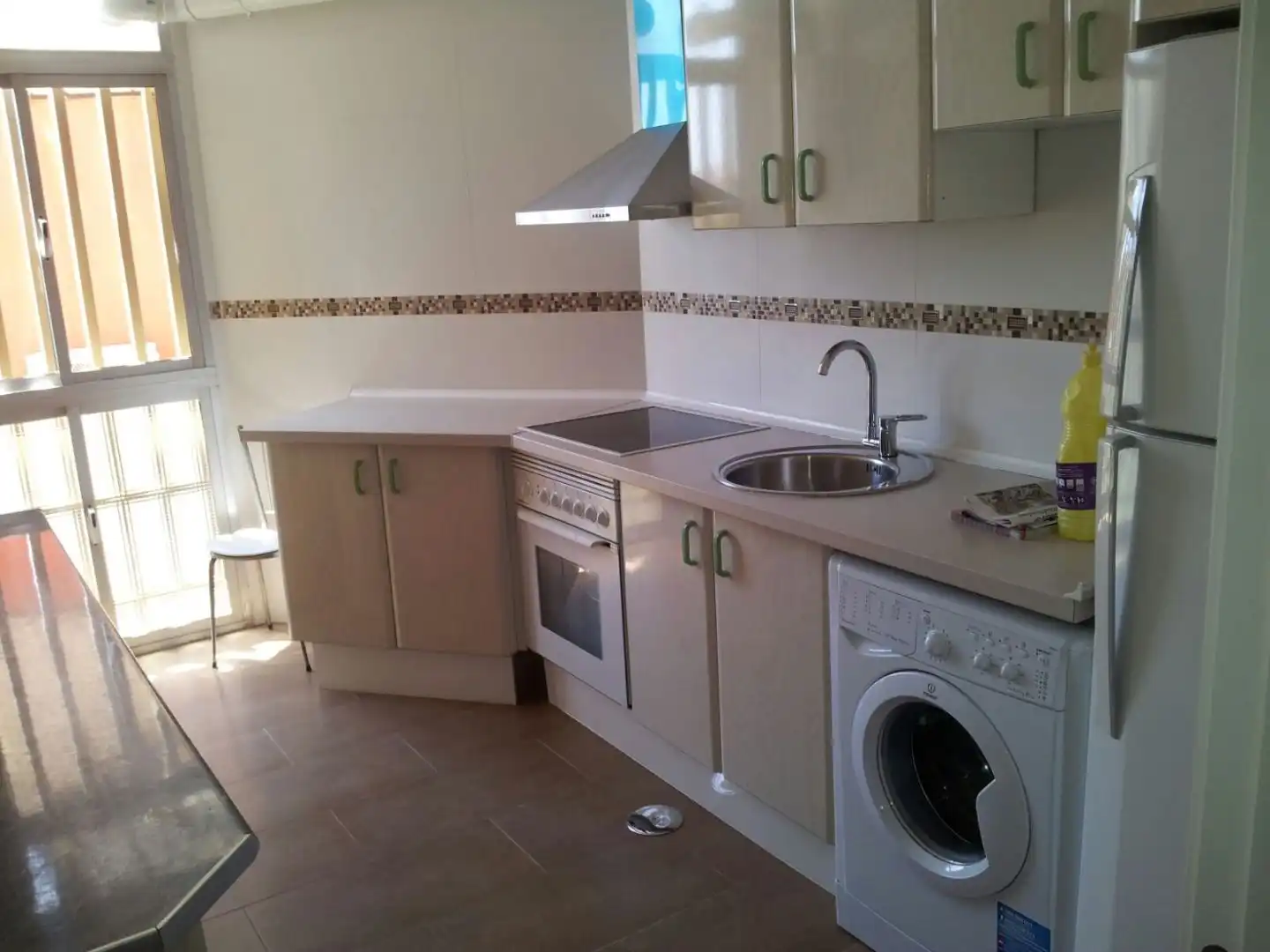 Küche von Wohnung zur Miete in Torremolinos mit Klimaanlage, Heizung und Terrasse