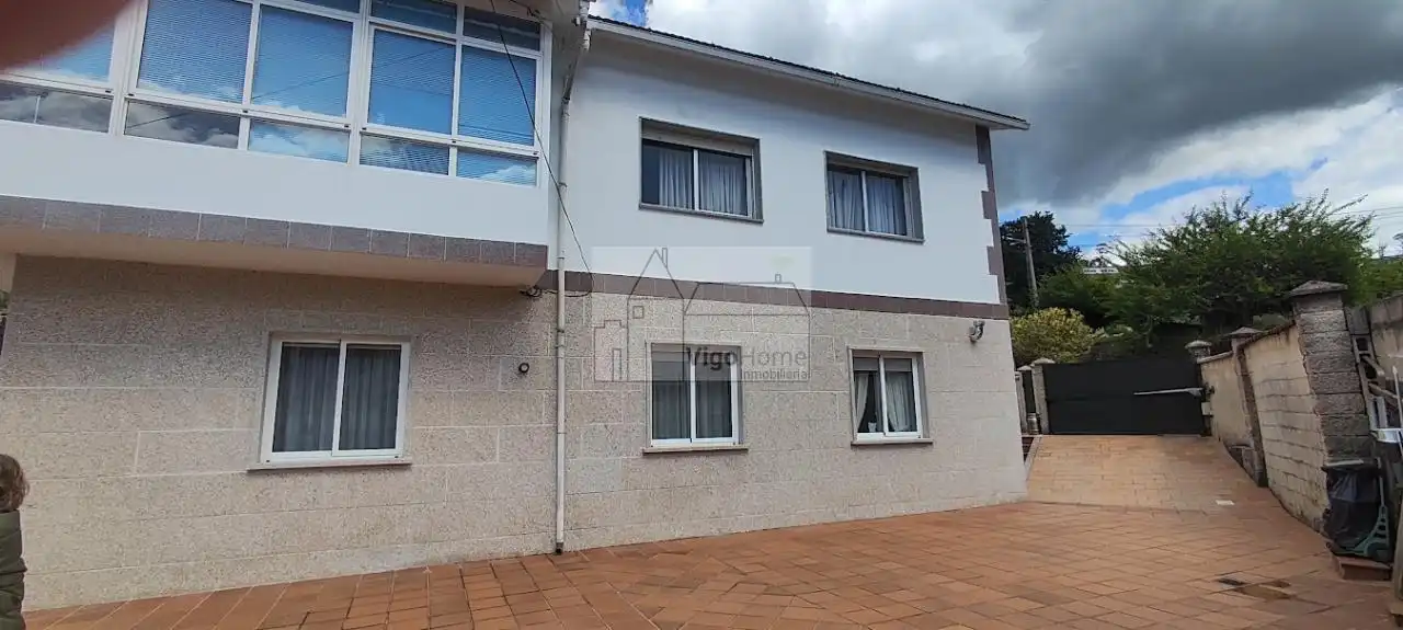 Vista exterior de Casa o chalet en venta en Moaña con Calefacción, Jardín privado y Trastero