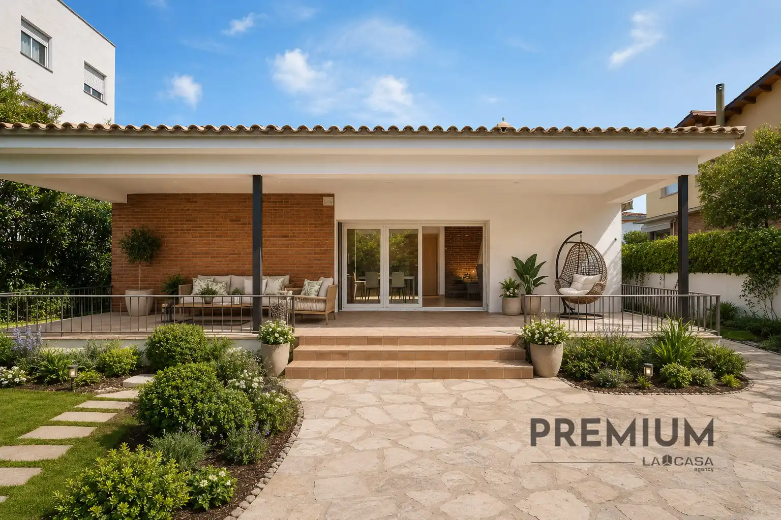 Terraza de Casa o chalet en venta en Castelldefels