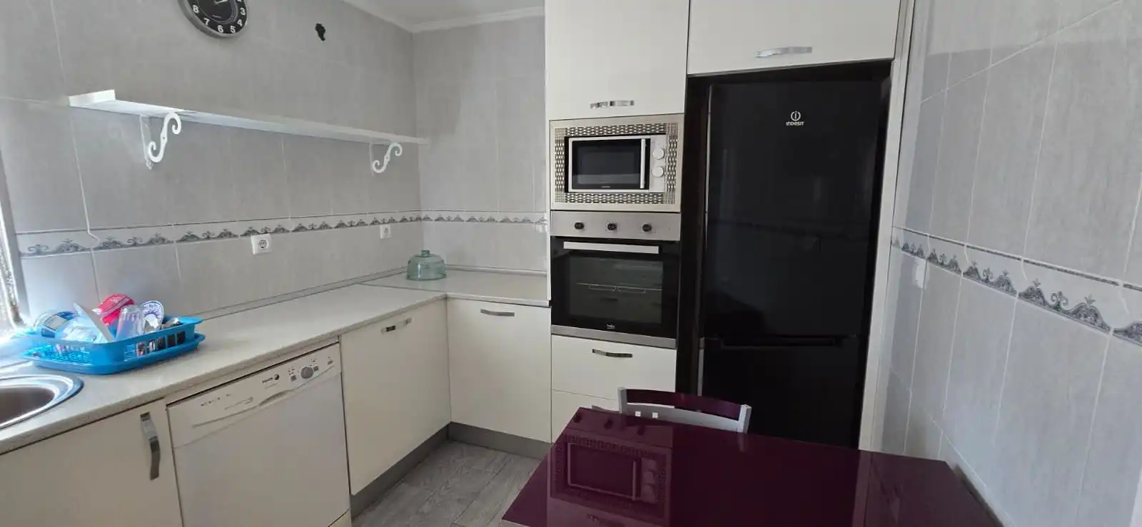 Küche von Wohnung zur Miete in Puertollano mit Klimaanlage, Terrasse und Möbliert