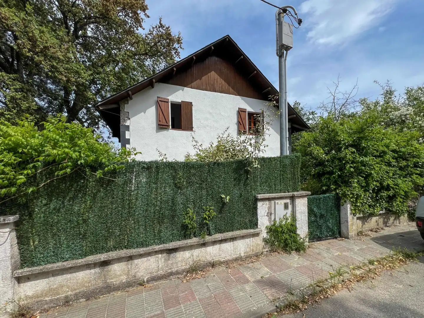 Vista exterior de Casa o chalet en venta en Vallgorguina con Calefacción, Jardín privado y Terraza