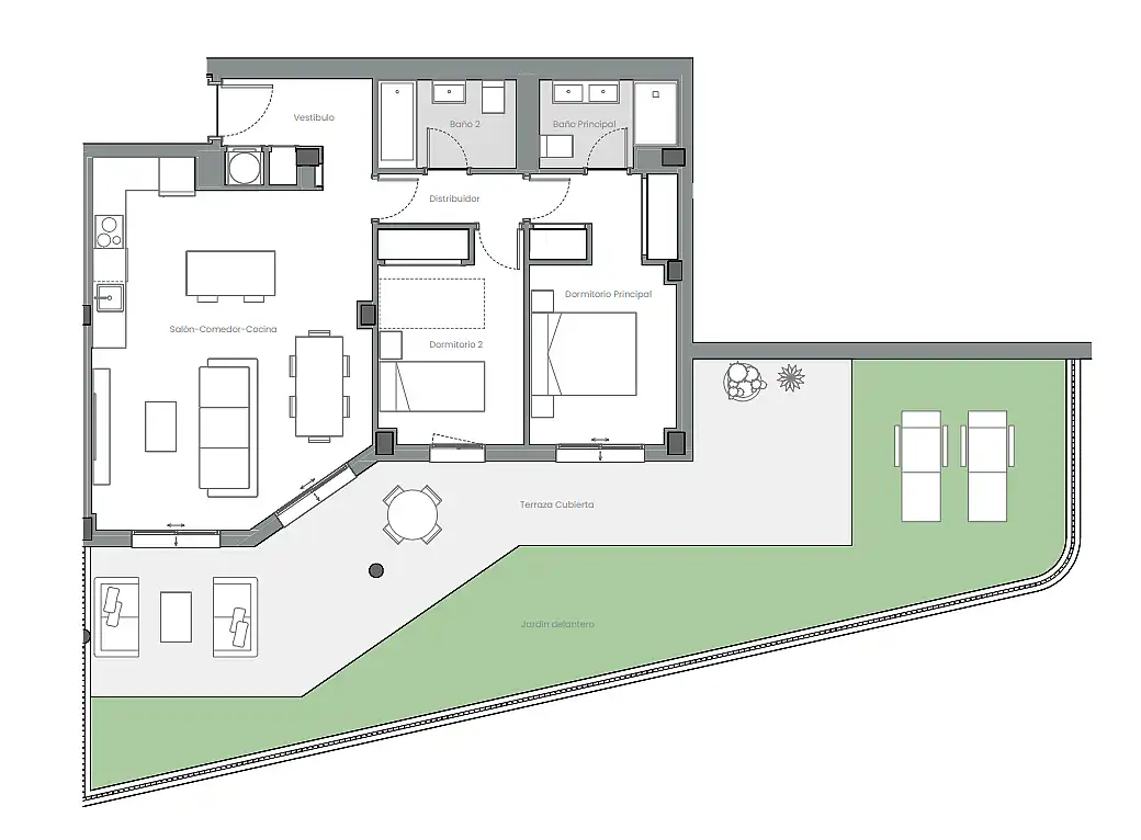Apartament amb ascensor en venda a Playa Bahía Dorada, imagen 15