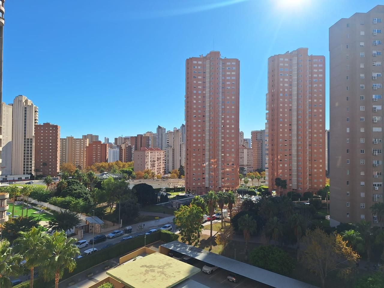 Exterior view of Flat for sale in Benidorm  with Air Conditioner, Furnished and Community pool