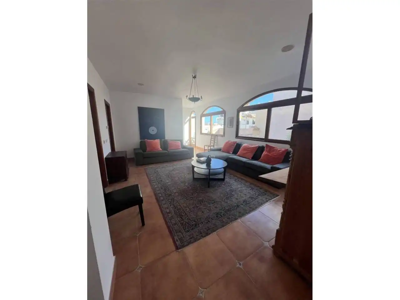 Sala de estar de Casa o chalet en venta en Cartagena con Aire acondicionado, Terraza y Amueblado