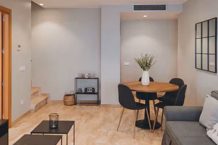 Living room of Flat to rent in  Barcelona Capital  with Air Conditioner, Heating and Terrace