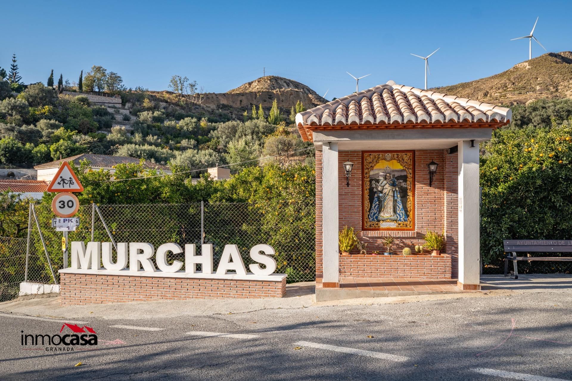 Exterior view of Single-family semi-detached for sale in Lecrín