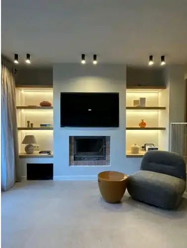 Sala d'estar de Apartament de lloguer en Palafrugell amb Aire condicionat, Calefacció i Terrassa