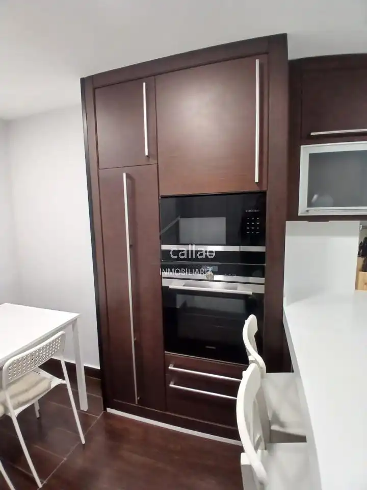 Kitchen of Flat for rent in Ferrol  with Heating, Storage room and Furnished