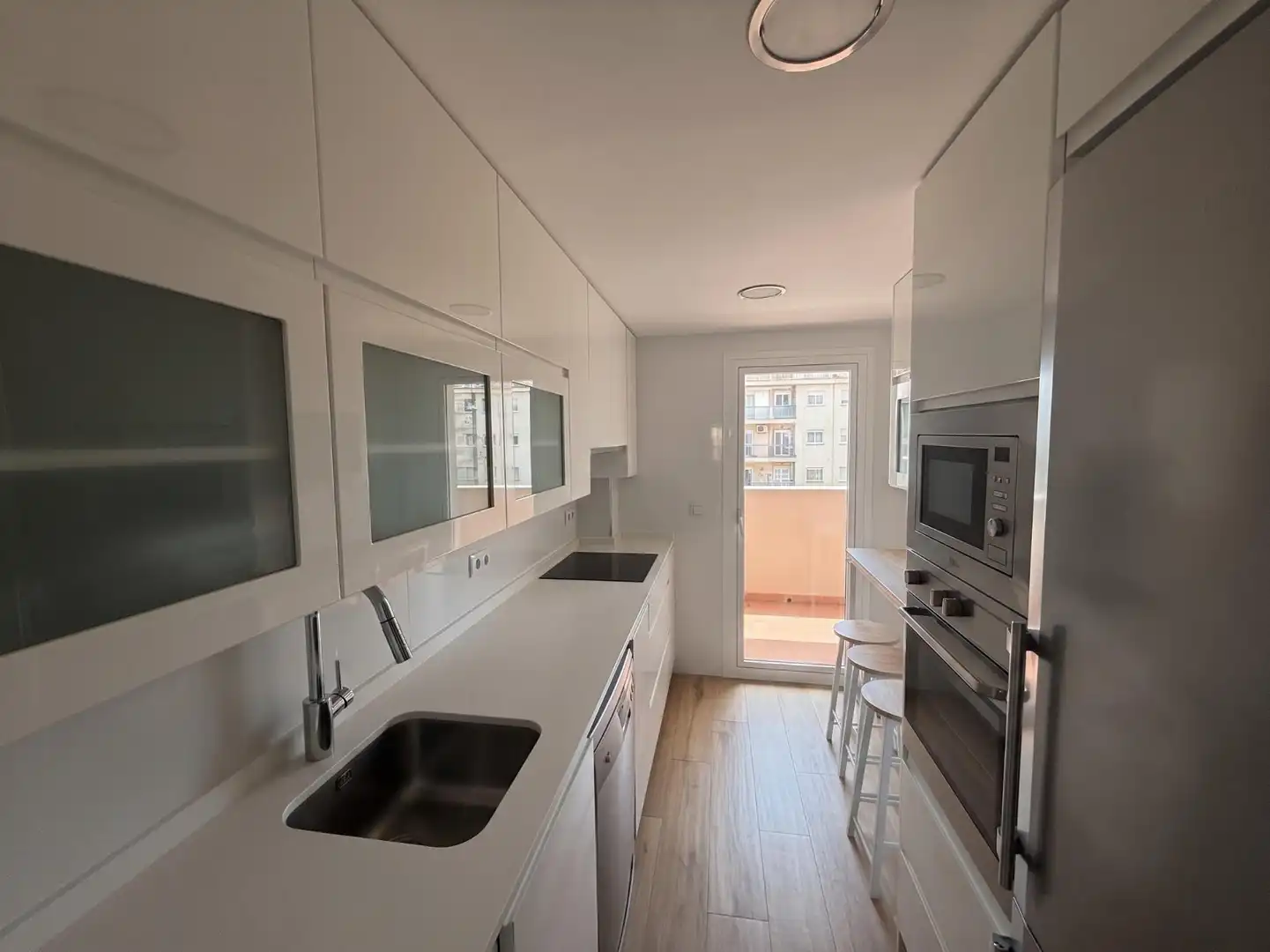 Kitchen of Flat for sale in Pinto  with Air Conditioner, Heating and Private garden