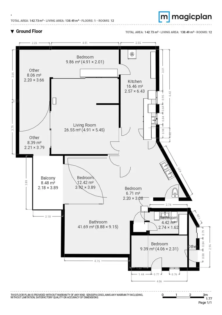 Ático con ascensor en venta en Costa de la Calma, imagen 2