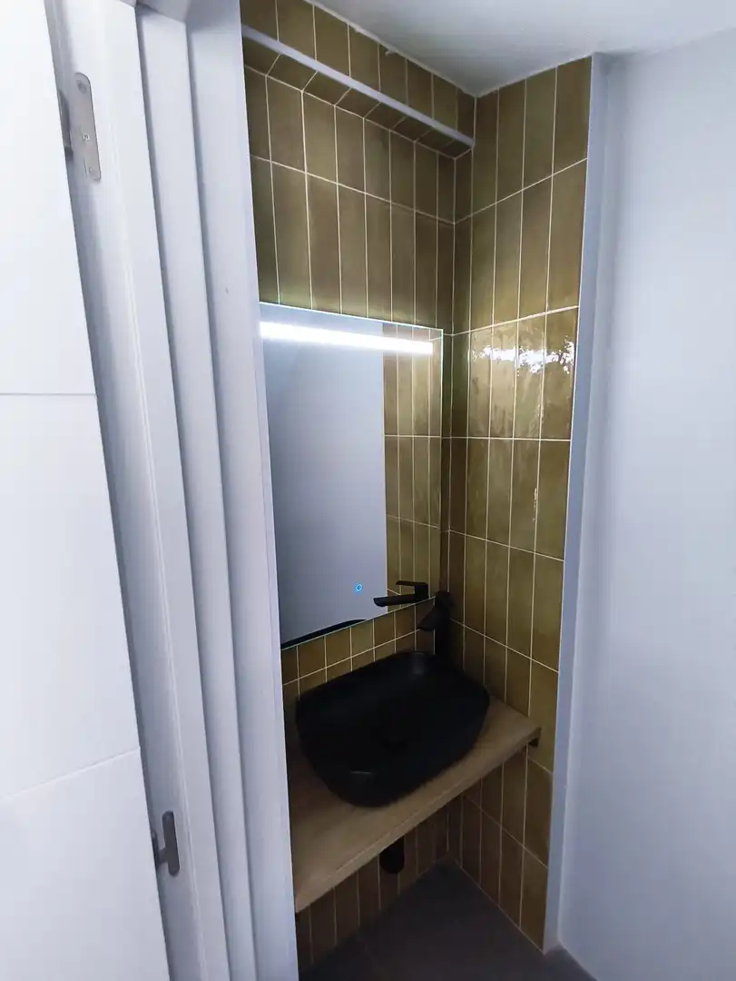 Badezimmer von Wohnung zum Verkauf in Villajoyosa / La Vila Joiosa mit Klimaanlage