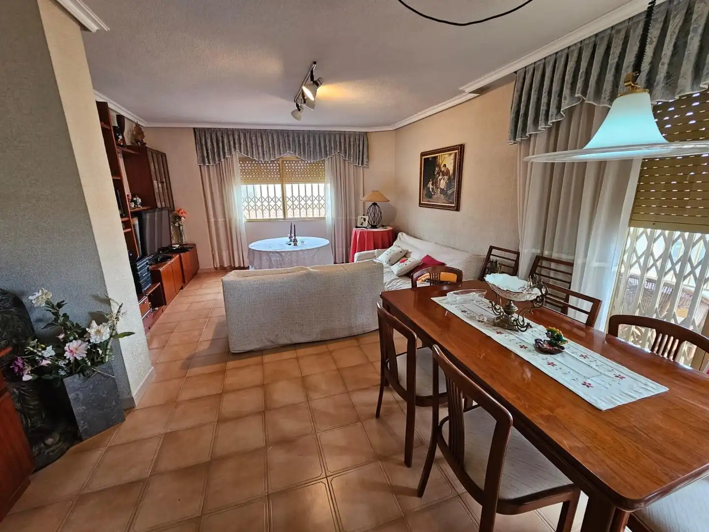 Dining room of Houses for sale in Murcia  with Air Conditioner, Terrace and Furnished