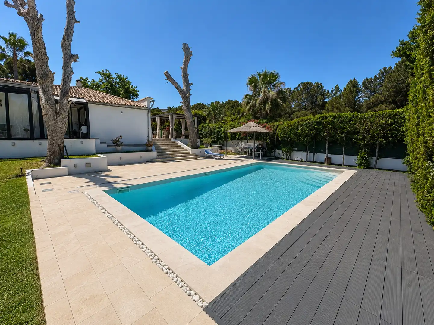 Swimming pool of Houses for rent in Calvià  with Air Conditioner, Heating and Private garden
