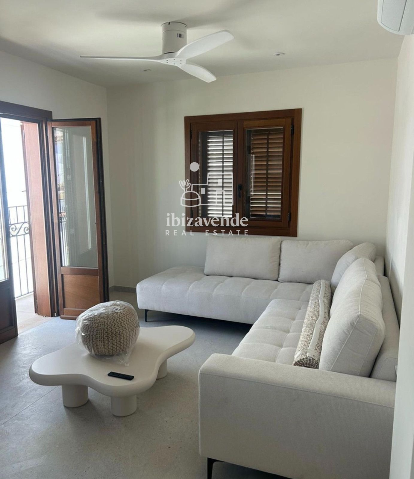 Wohnzimmer von Wohnung zum Verkauf in Eivissa mit Klimaanlage, Terrasse und Möbliert