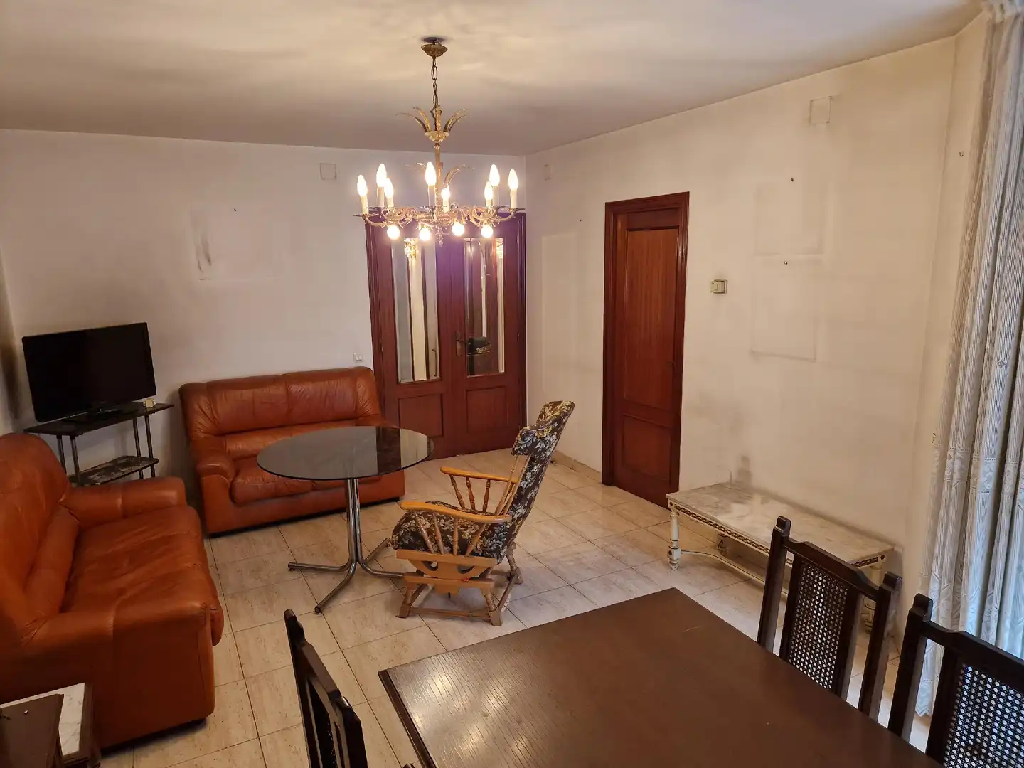 Living room of Flat for sale in Lleida  with Heating and Balcony