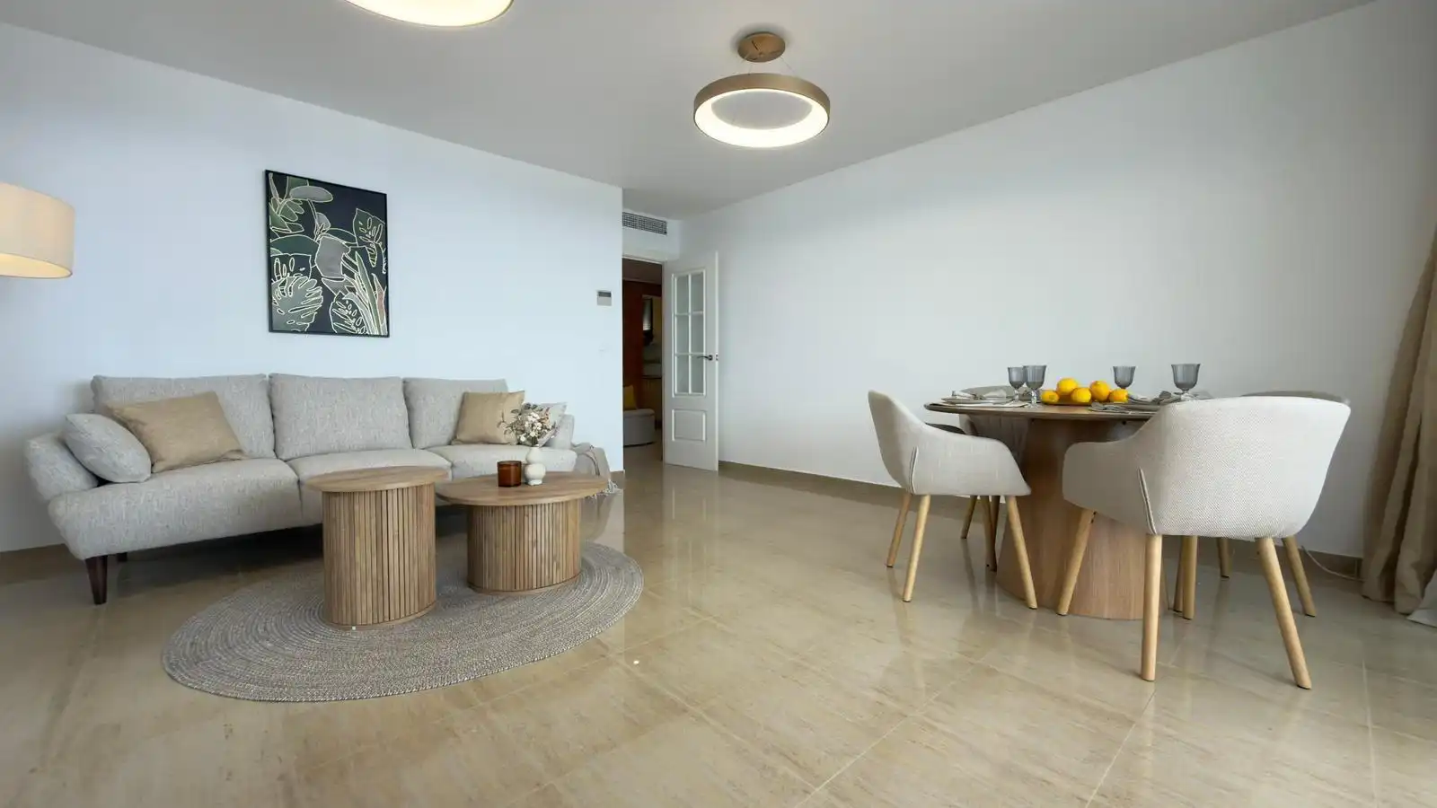 Wohnzimmer von Wohnung zum Verkauf in Benidorm mit Klimaanlage, Heizung und Terrasse