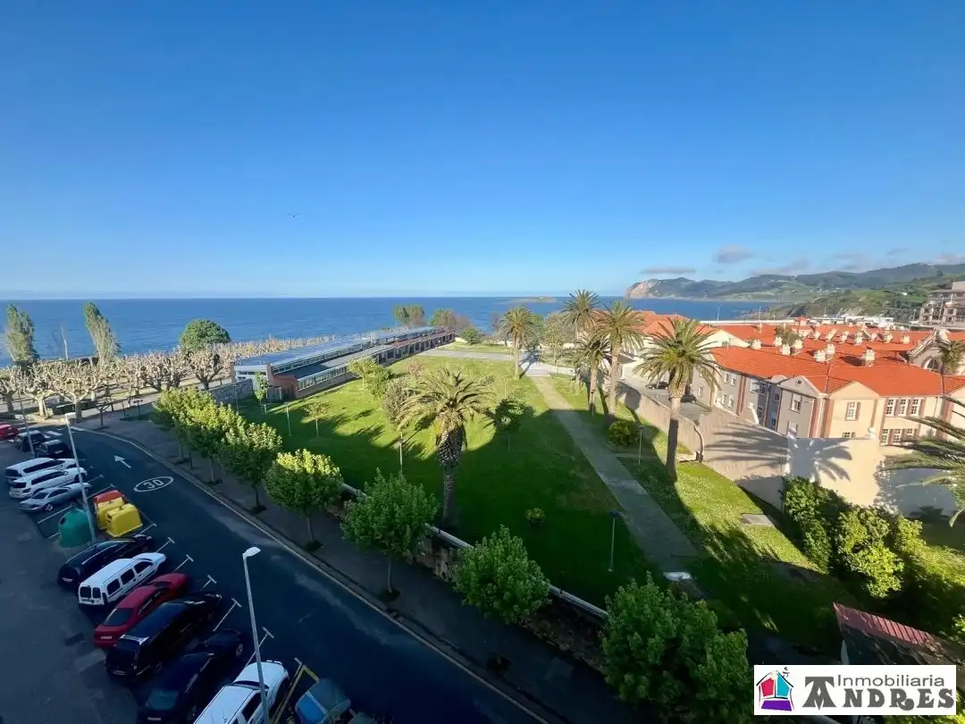 Vista exterior de Dúplex en venda en Bermeo amb Calefacció, Jardí privat i Traster