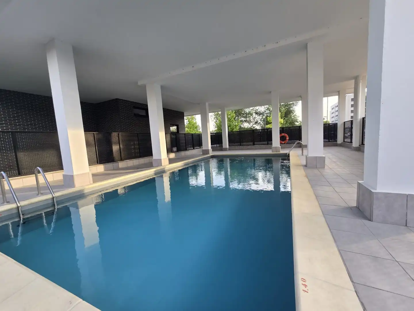 Swimming pool of Flat for sale in  Logroño  with Heating, Terrace and Storage room