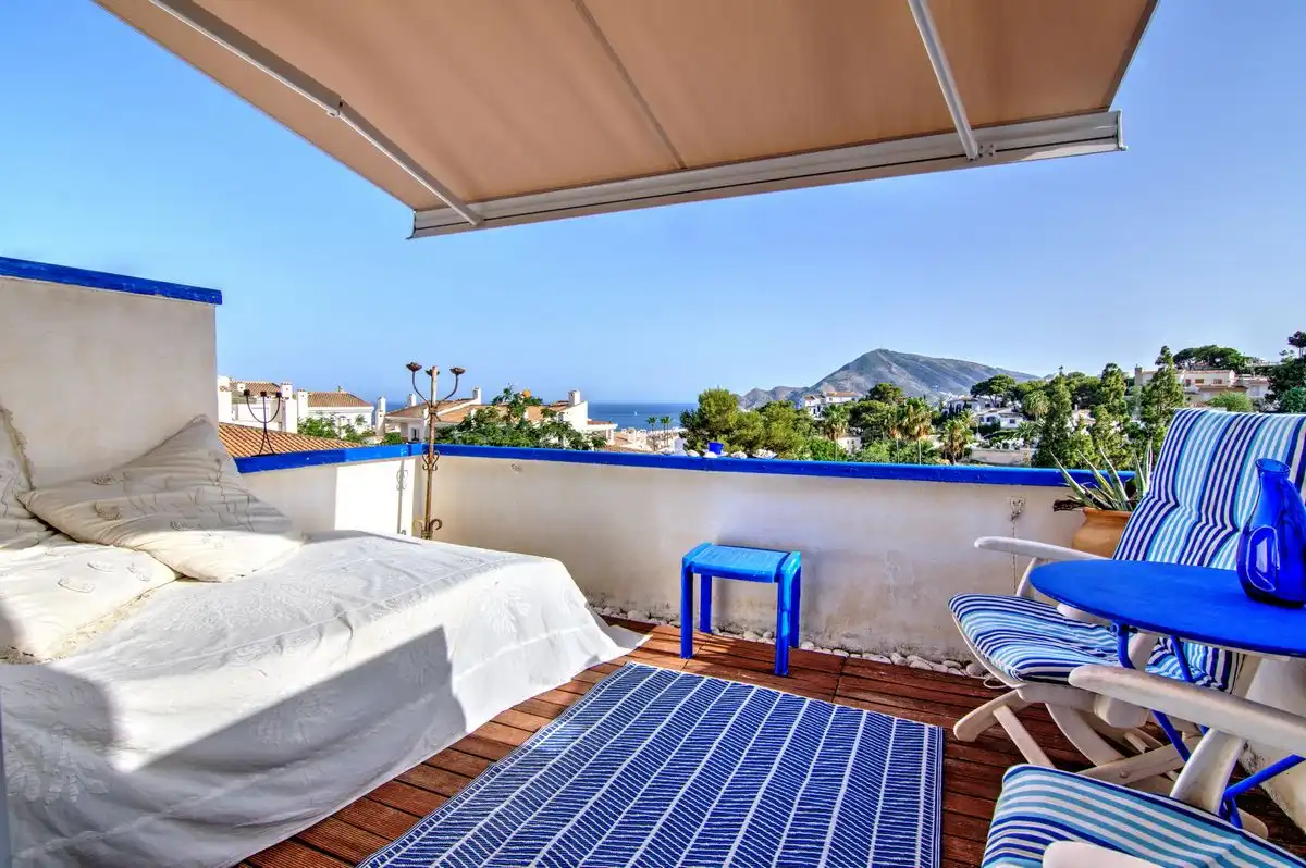 Terraza de Dúplex en venta en Altea con Aire acondicionado, Calefacción y Jardín privado