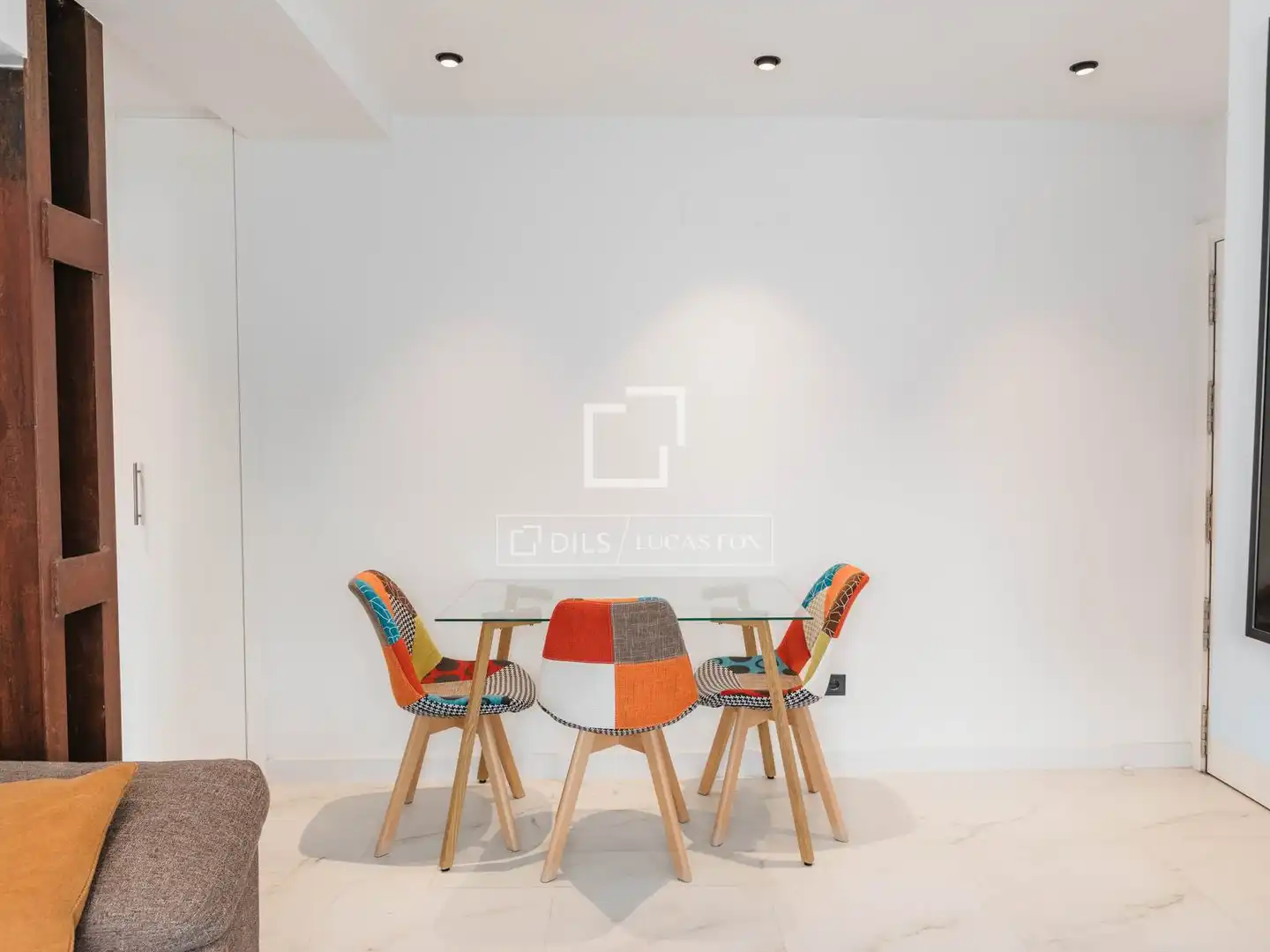 Dining room of Flat for rent in Madrid  with Heating and Furnished