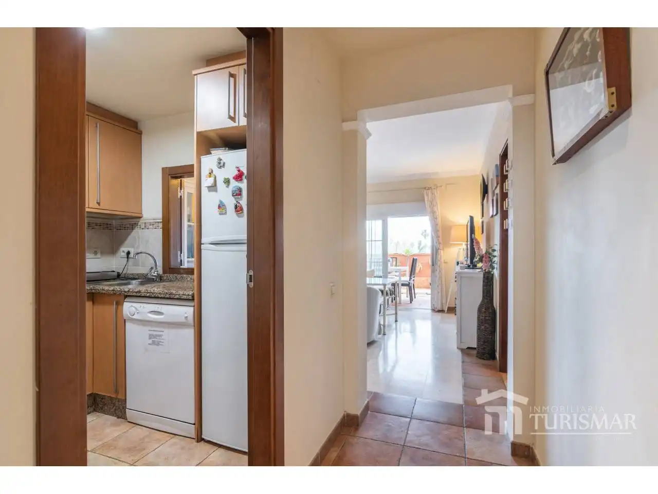 Kitchen of Apartments for sale in Ayamonte  with Air Conditioner, Terrace and Furnished