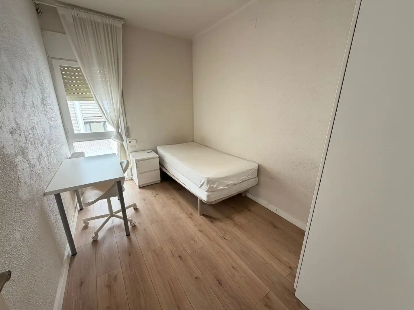 Bedroom of Flat for rent in Lleida  with Heating, Parquet flooring and Furnished