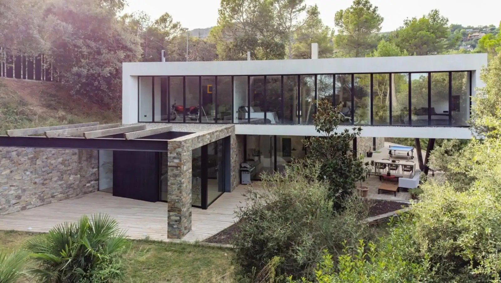 Exterior view of Houses for sale in Matadepera  with Heating
