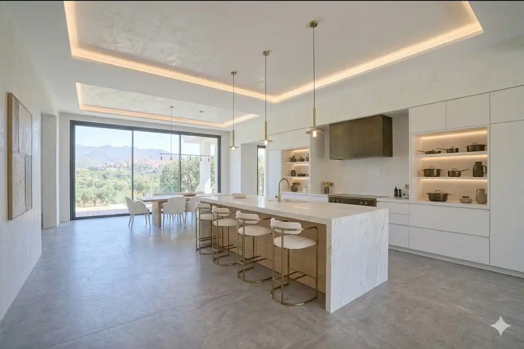 Cocina de Casa o chalet en venta en Tormos con Aire acondicionado, Calefacción y Jardín privado