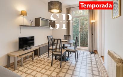Exterior view of Flat to rent in  Barcelona Capital  with Heating, Furnished and Balcony