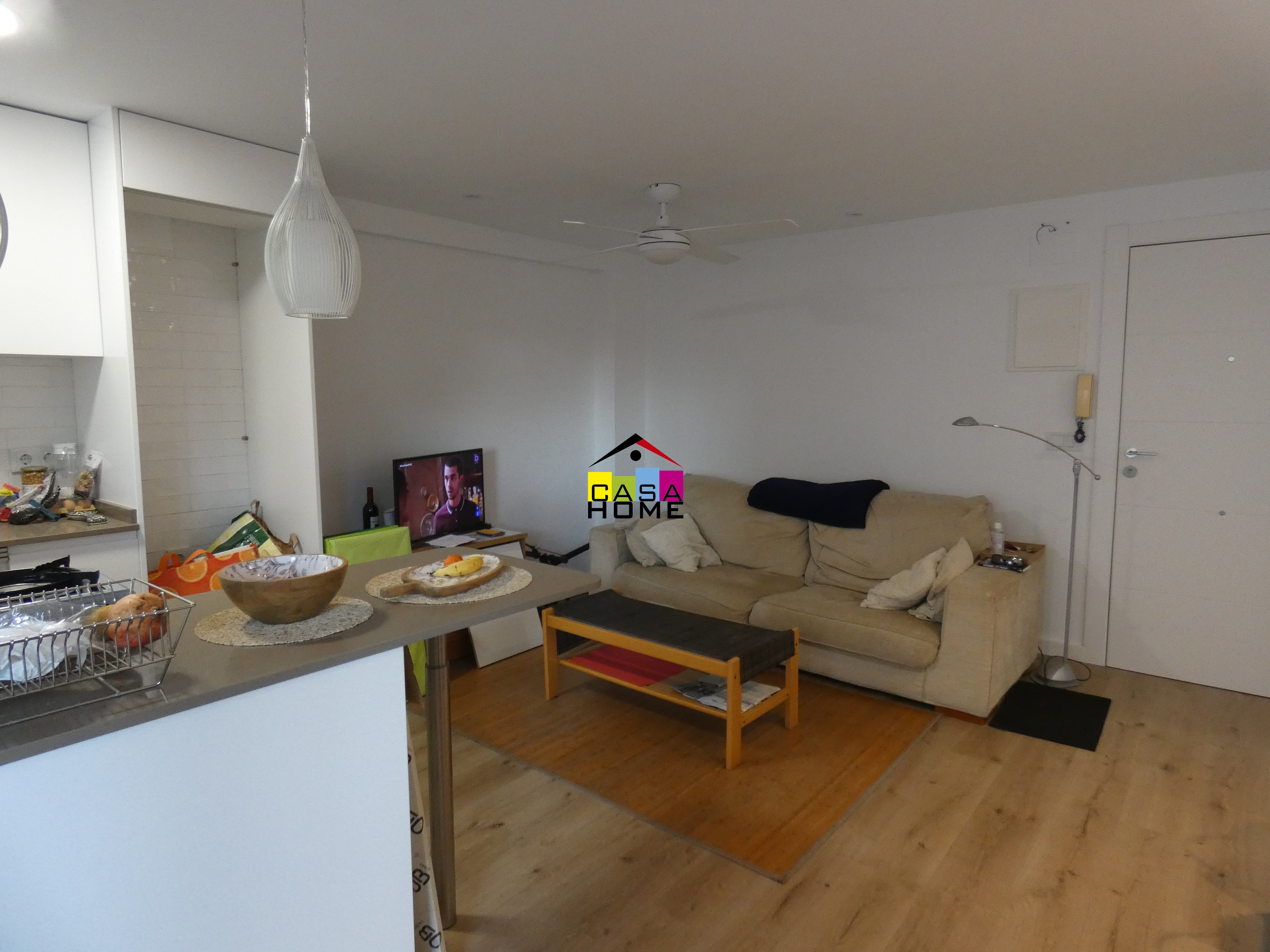 Living room of Apartment for sale in Benicasim / Benicàssim  with Terrace, Furnished and Community pool
