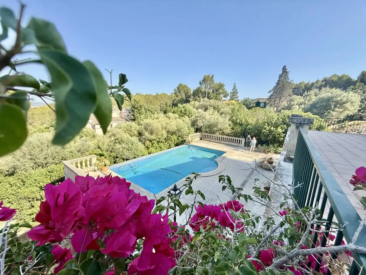 Piscina de Casa o chalet de alquiler en Esporles con Aire acondicionado, Jardín privado y Terraza