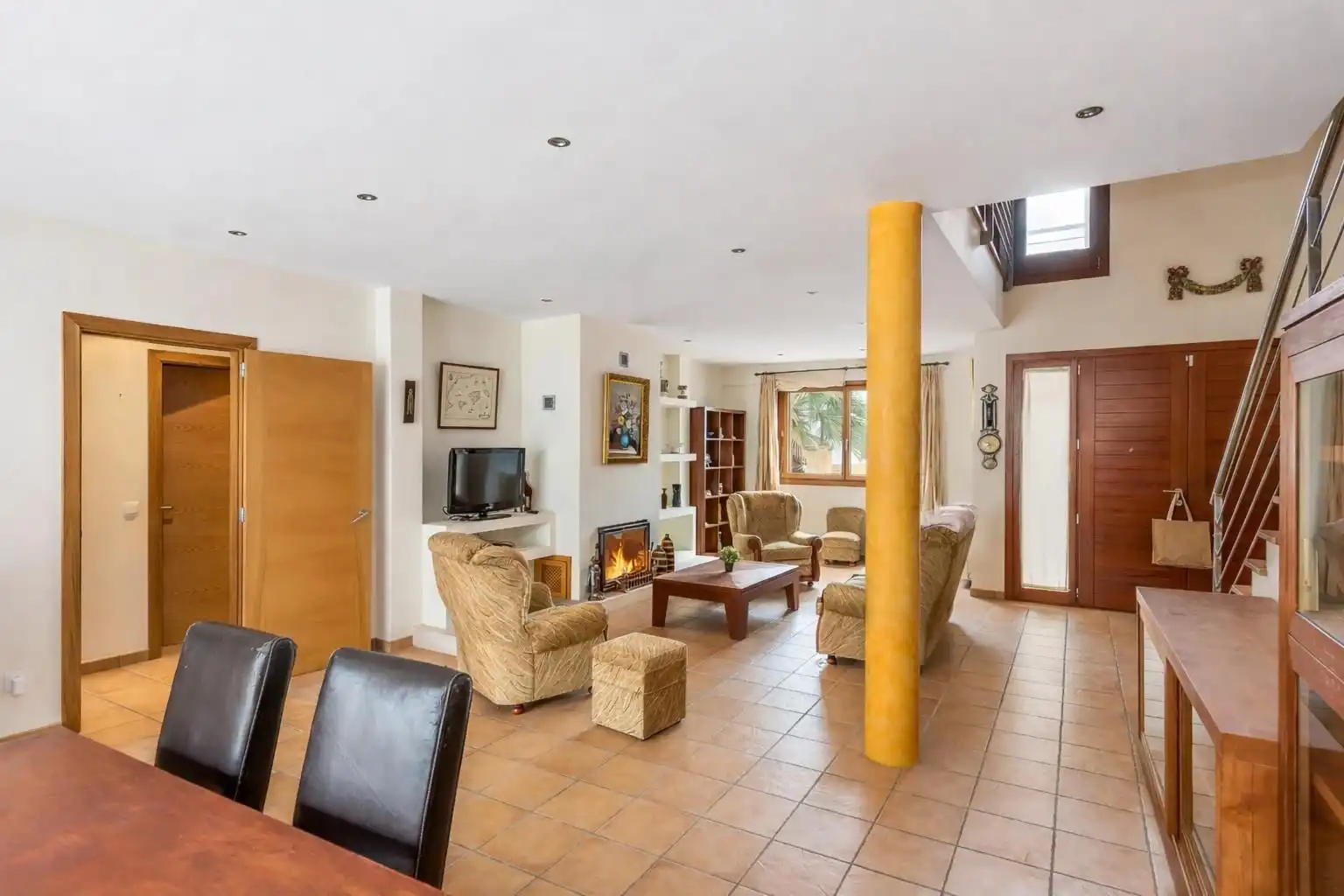 Living room of Detached homes for sale in Artà  with Air Conditioner, Heating and Storage room