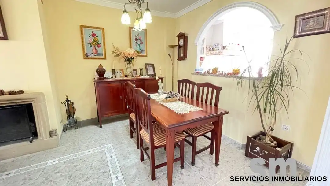 Dining room of Houses for sale in Ubrique  with Heating, Terrace and Storage room