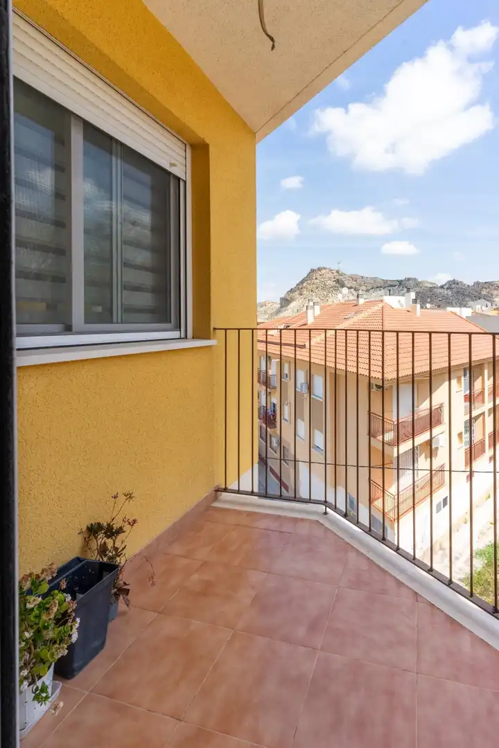 Terrasse von Wohnung zum Verkauf in Archena mit Klimaanlage, Heizung und Abstellraum