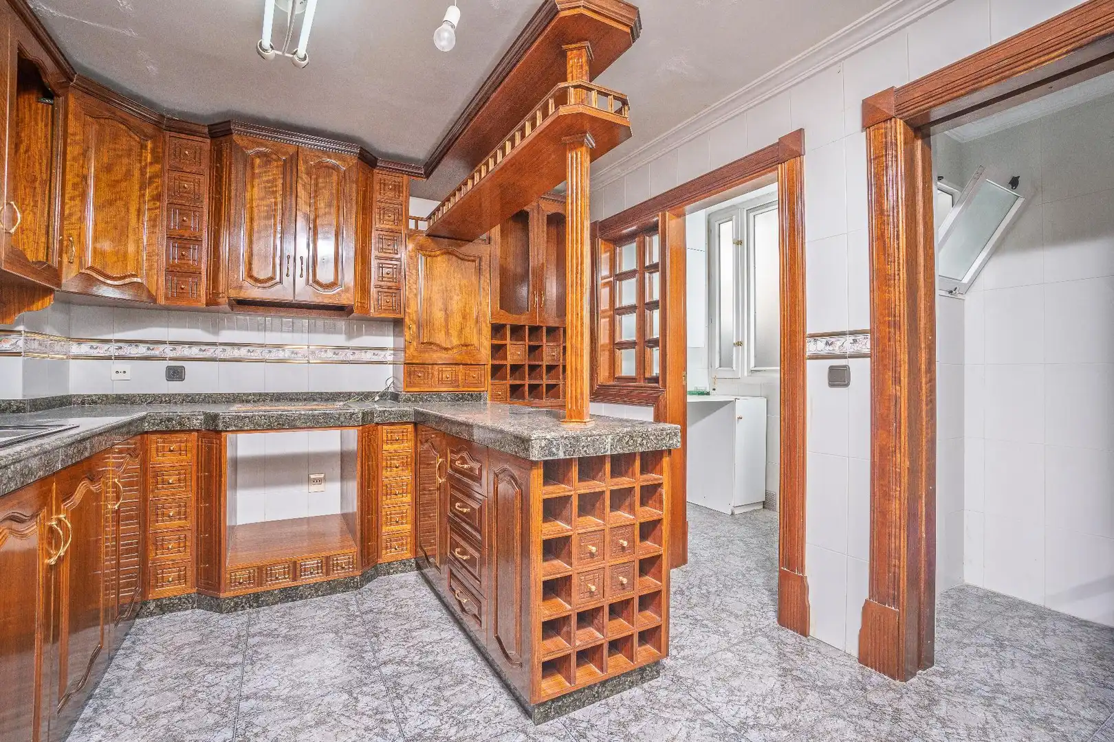 Kitchen of Flat for sale in Aspe  with Balcony