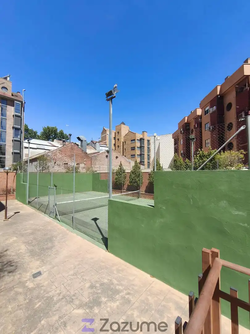 Terrasse von Wohnungen zur Miete in Madrid mit Klimaanlage, Heizung und Privatgarten