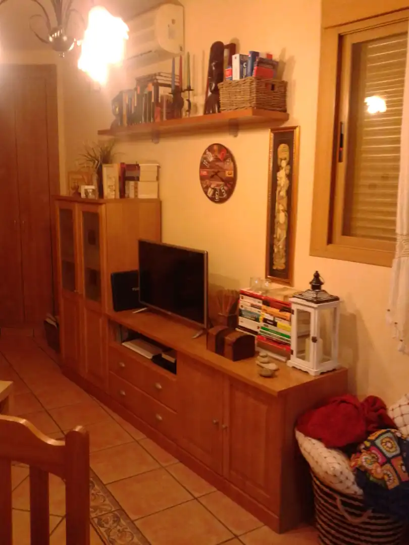 Sala d'estar de Apartament de lloguer en Málaga amb Aire condicionat, Calefacció i Moblat