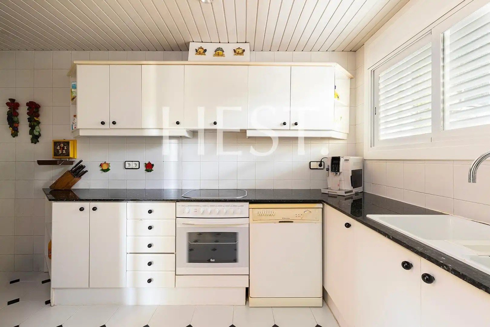 Cocina de Casa o chalet en venta en Castelldefels con Calefacción, Jardín privado y Parquet