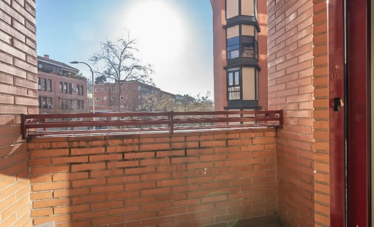 Balcony of Flat for sale in Madrid  with Heating, Terrace and Balcony