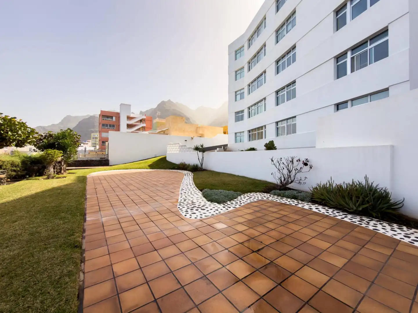 Terrassa de Apartament en venda en San Cristóbal de la Laguna amb Jardí privat, Terrassa i Piscina comunitària