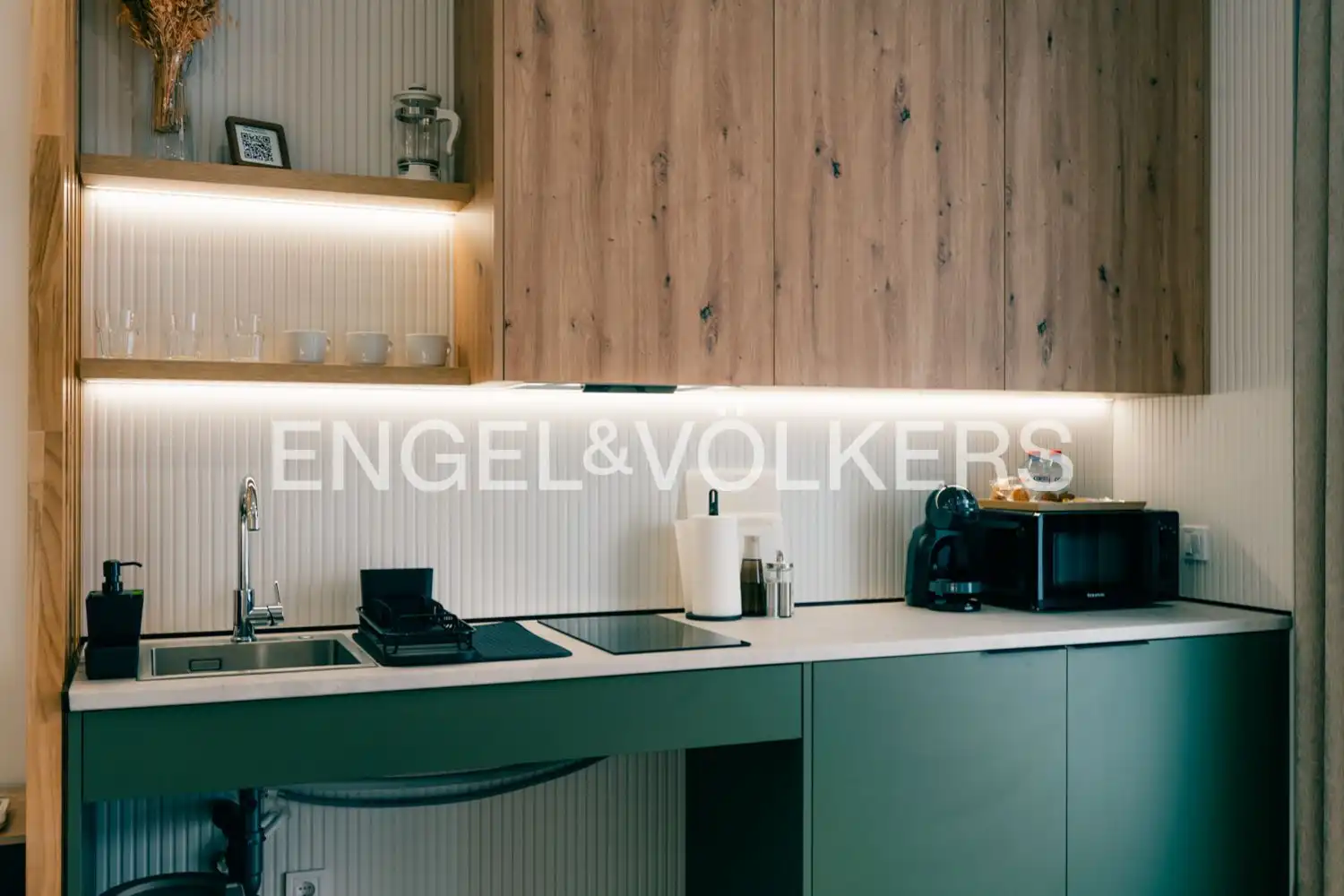 Cocina de Apartamento en venta en Valencia con Aire acondicionado, Calefacción y Amueblado