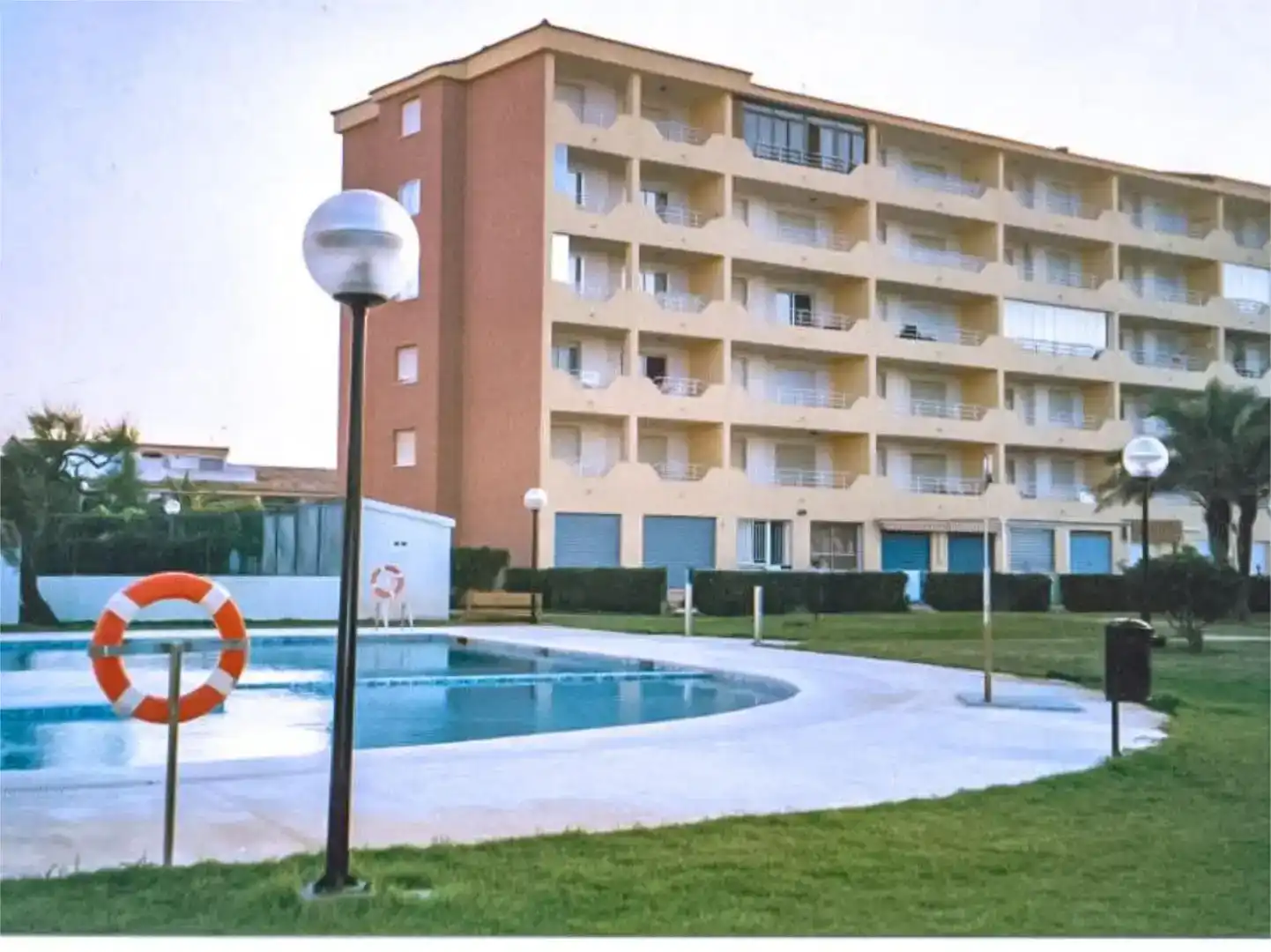 Swimming pool of Flat for rent in Las Marinas / Les Marines