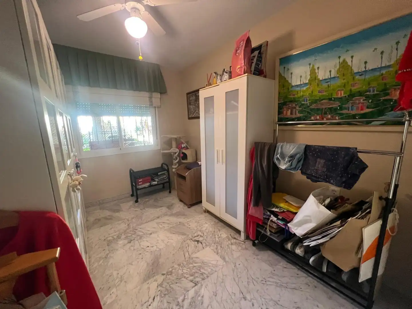 Bedroom of Flat for sale in Málaga  with Air Conditioner, Heating and Community pool