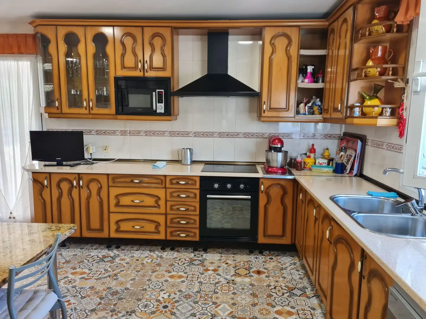 Kitchen of Houses for sale in Móstoles  with Heating, Private garden and Terrace