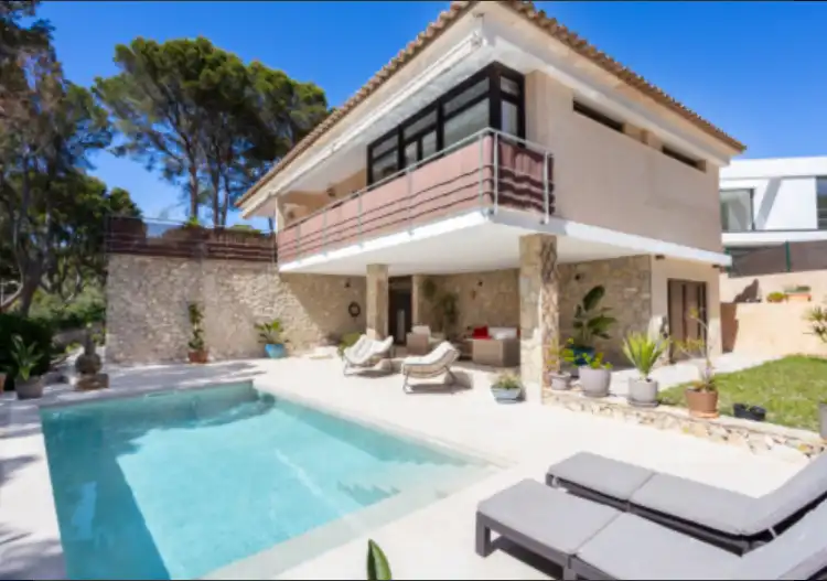 Terraza de Casa o chalet en venta en Calvià con Aire acondicionado, Calefacción y Jardín privado