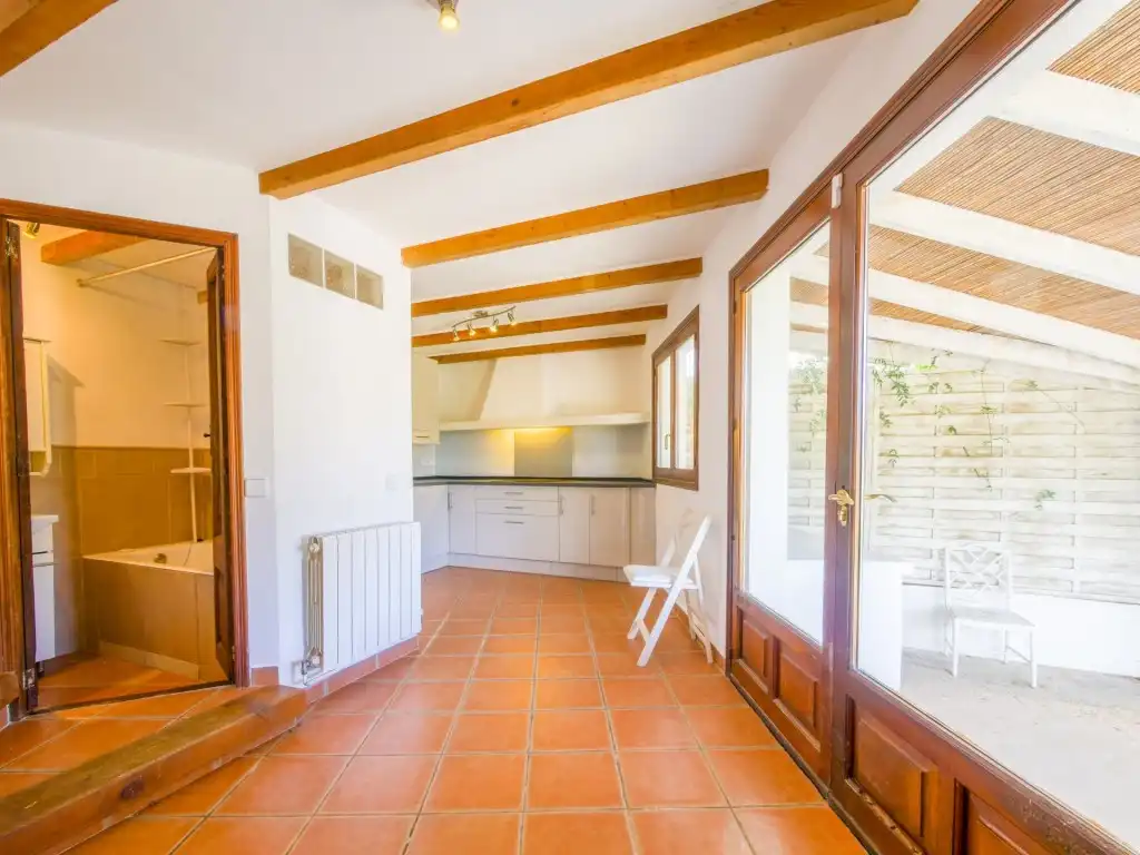 Cuina de Finca rústica en venda en Andratx amb Aire condicionat, Calefacció i Jardí privat