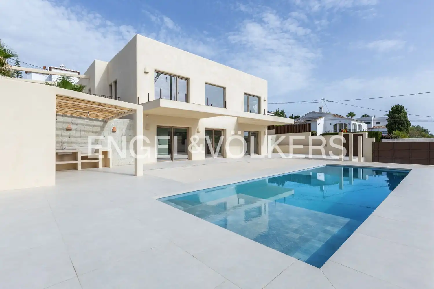 Exterior view of Houses for sale in Jávea / Xàbia  with Air Conditioner, Heating and Private garden