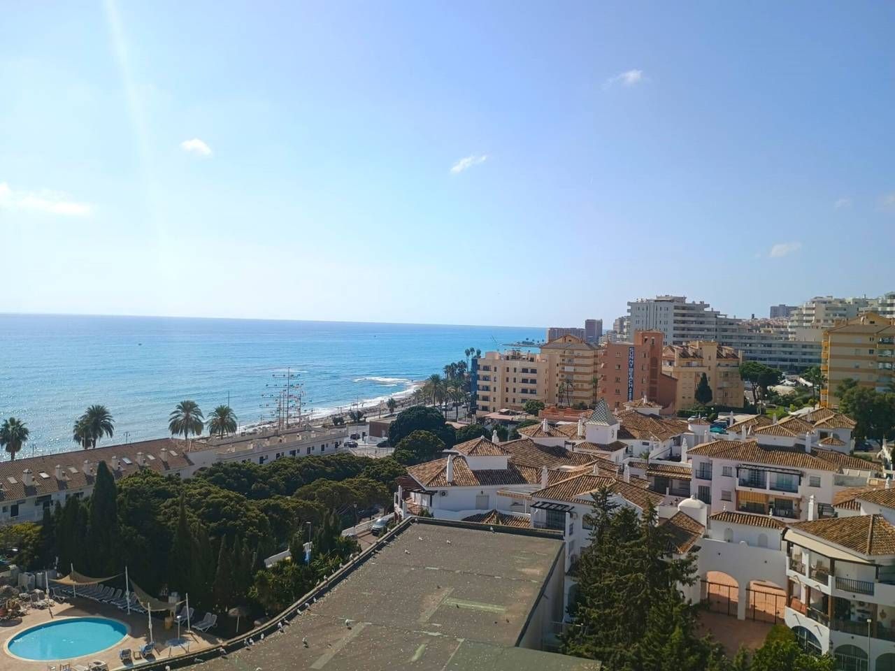 Vista exterior de Dúplex en venda en Benalmádena amb Aire condicionat, Calefacció i Terrassa